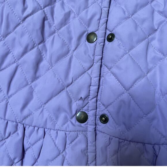 Crewcuts Quilted Peplum Jacket Size 4/5 - Picture 4 of 10
